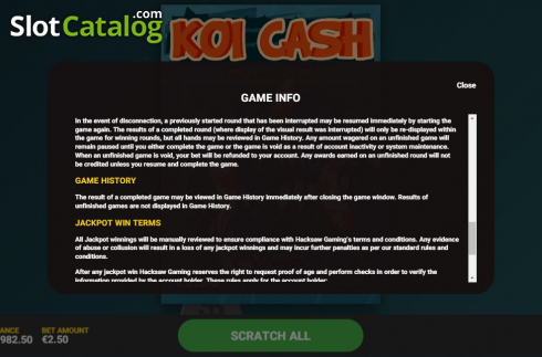 Οθόνη9. Koi Cash Κουλοχέρης