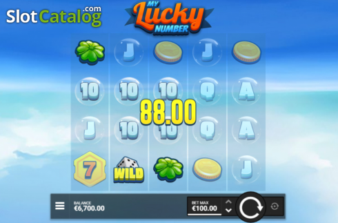 Οθόνη4. My Lucky Number Κουλοχέρης