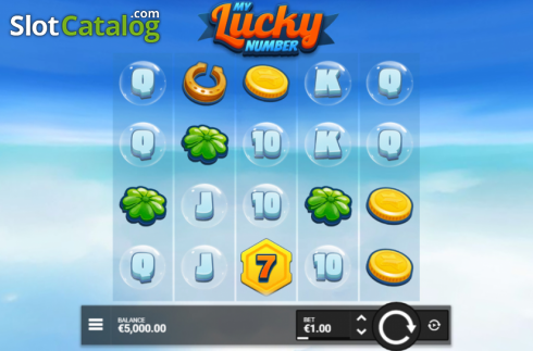 Οθόνη3. My Lucky Number Κουλοχέρης