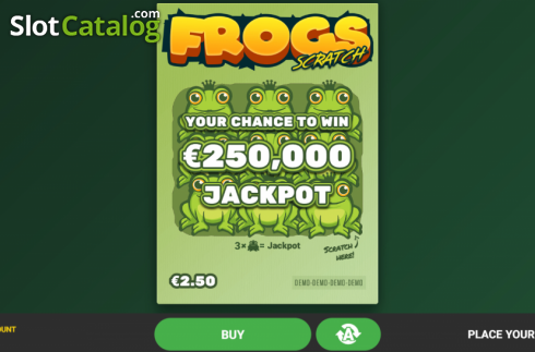 Οθόνη2. Frogs Scratch Κουλοχέρης