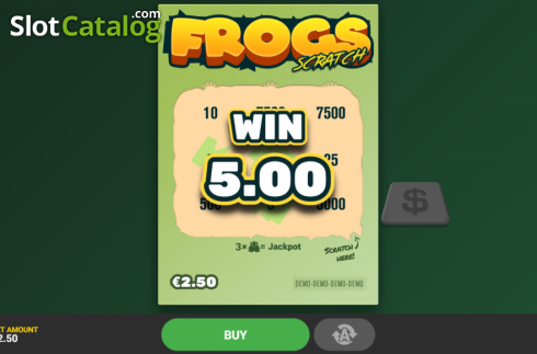 Οθόνη3. Frogs Scratch Κουλοχέρης