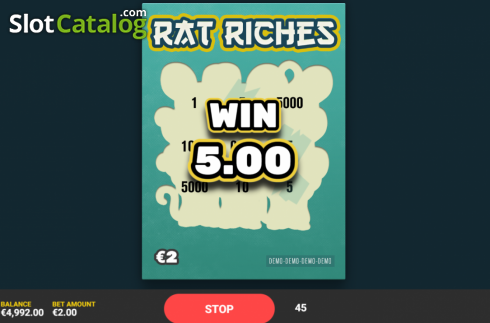 Οθόνη3. Rat Riches Κουλοχέρης