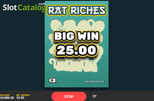 Οθόνη5. Rat Riches Κουλοχέρης