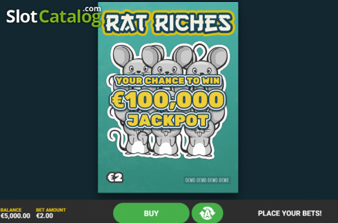 Οθόνη2. Rat Riches Κουλοχέρης