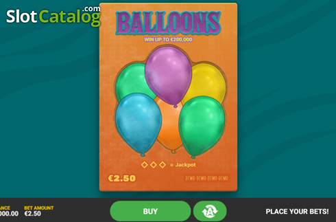 Οθόνη2. Balloons Κουλοχέρης