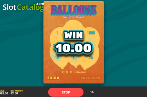 Οθόνη4. Balloons Κουλοχέρης