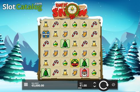 Οθόνη3. Let It Snow (Hacksaw Gaming) Κουλοχέρης