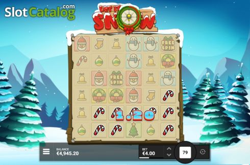 Οθόνη6. Let It Snow (Hacksaw Gaming) Κουλοχέρης