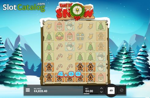 Οθόνη8. Let It Snow (Hacksaw Gaming) Κουλοχέρης