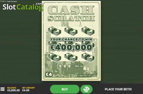 Οθόνη2. Cash Scratch Κουλοχέρης 