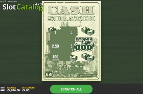Οθόνη3. Cash Scratch Κουλοχέρης 