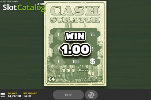 Οθόνη5. Cash Scratch Κουλοχέρης 