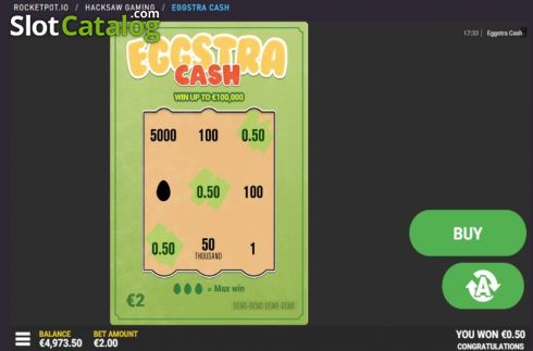 Οθόνη3. Eggstra Cash Κουλοχέρης