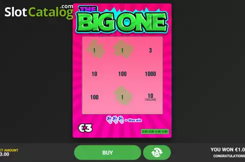 Οθόνη3. The Big One (Hacksaw Gaming) Κουλοχέρης