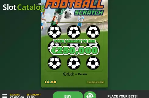 Οθόνη2. Football Scratch (Hacksaw Gaming) Κουλοχέρης