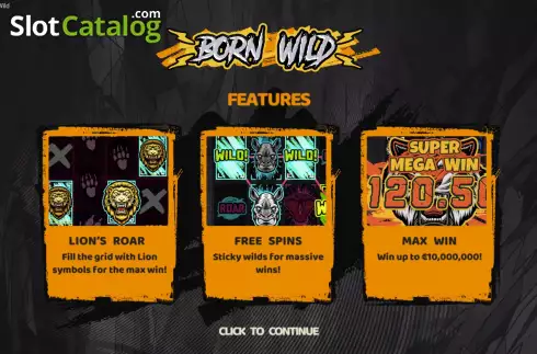 Οθόνη2. Born Wild Κουλοχέρης