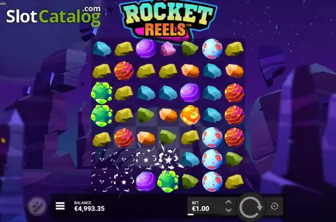 Οθόνη4. Rocket Reels Κουλοχέρης