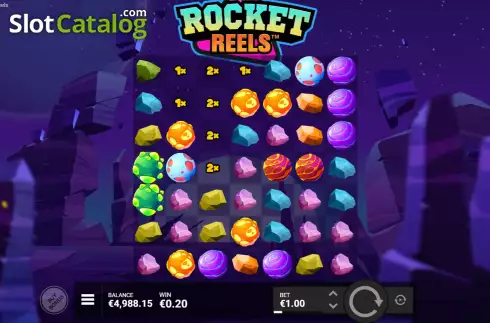 Οθόνη6. Rocket Reels Κουλοχέρης