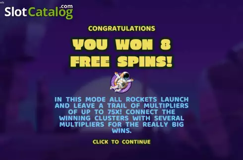 Οθόνη8. Rocket Reels Κουλοχέρης