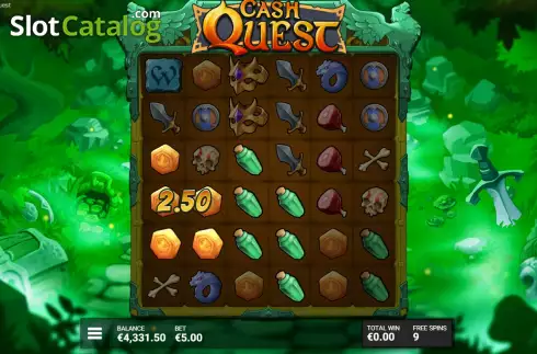 Οθόνη7. Cash Quest Κουλοχέρης 