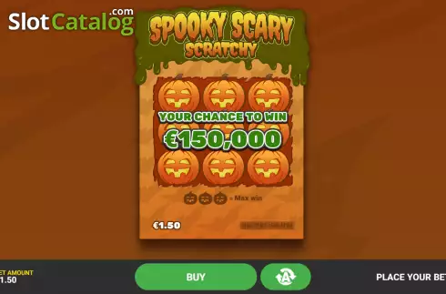 Οθόνη2. Spooky Scary Scratchy Κουλοχέρης