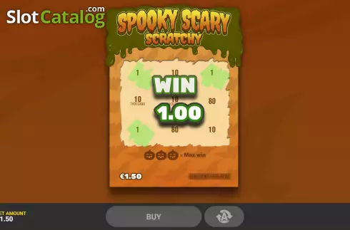 Οθόνη4. Spooky Scary Scratchy Κουλοχέρης