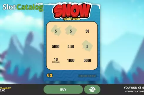 Οθόνη4. Snow Scratcher Κουλοχέρης