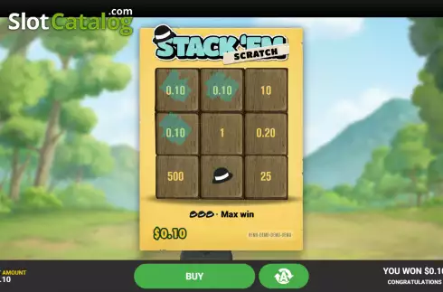 Οθόνη4. Stack'em Scratch Κουλοχέρης