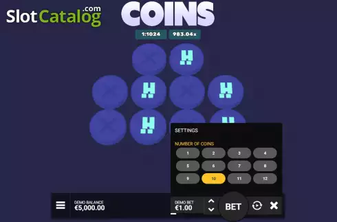 Οθόνη5. Coins Κουλοχέρης