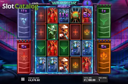 Οθόνη9. Warrior Ways Κουλοχέρης