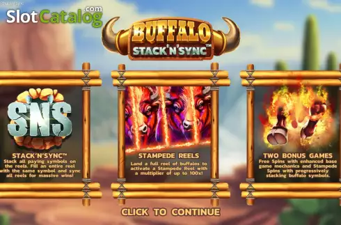 Οθόνη2. Buffalo Stack 'n' Sync Κουλοχέρης 