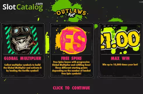 Οθόνη2. Outlaws Inc Κουλοχέρης