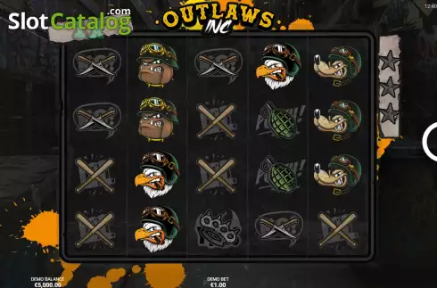 Οθόνη3. Outlaws Inc Κουλοχέρης