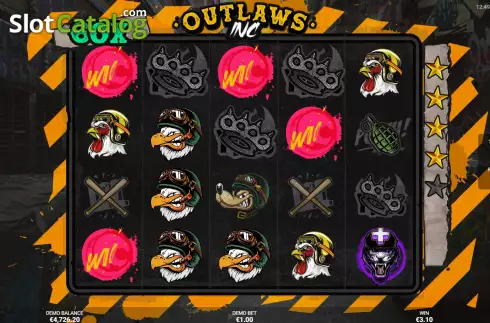 Οθόνη7. Outlaws Inc Κουλοχέρης