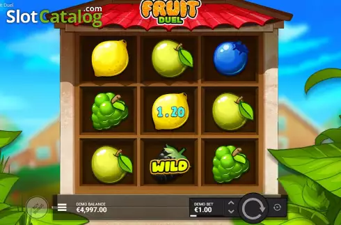 Οθόνη3. Fruit Duel Κουλοχέρης 