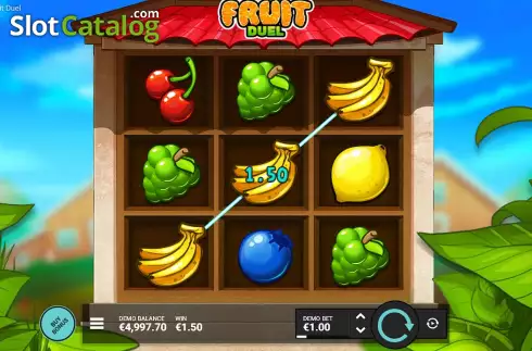 Οθόνη4. Fruit Duel Κουλοχέρης 