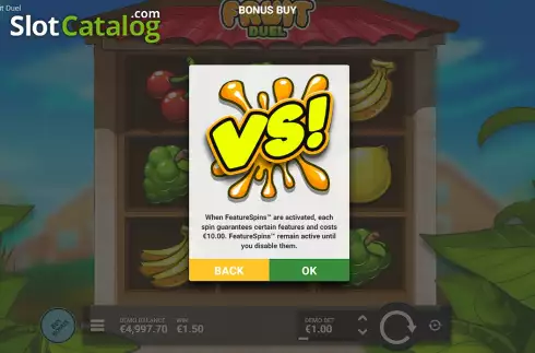 Οθόνη6. Fruit Duel Κουλοχέρης 