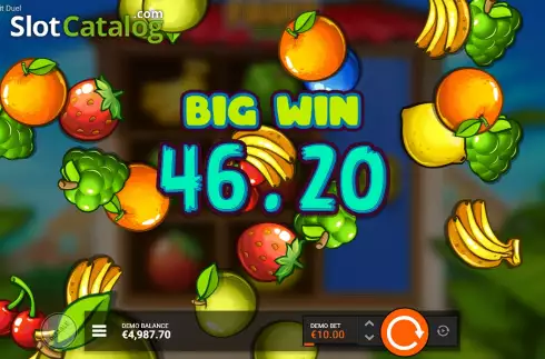 Οθόνη8. Fruit Duel Κουλοχέρης 