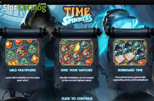 Οθόνη2. Time Spinners Κουλοχέρης