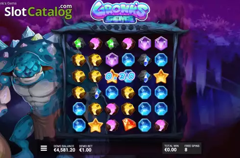 Οθόνη7. Gronk’s Gems Κουλοχέρης