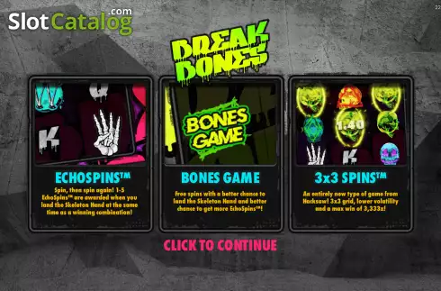 Οθόνη2. Break Bones Κουλοχέρης