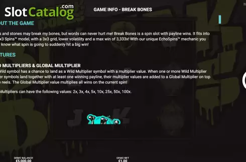 Οθόνη9. Break Bones Κουλοχέρης