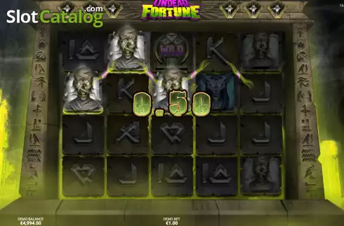 Οθόνη3. Undead Fortune Κουλοχέρης