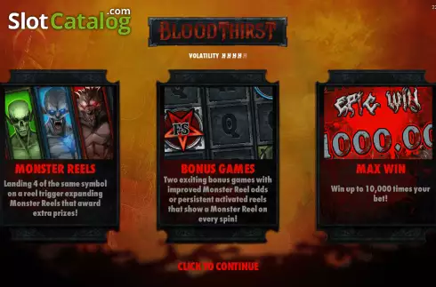 Οθόνη2. Bloodthirst Κουλοχέρης