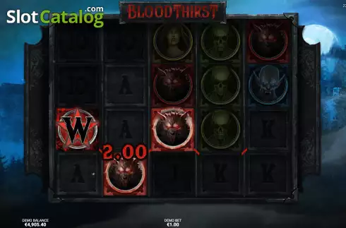 Οθόνη5. Bloodthirst Κουλοχέρης