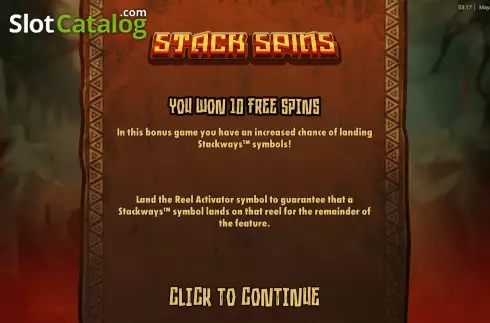 Οθόνη5. Mayan Stackways Κουλοχέρης