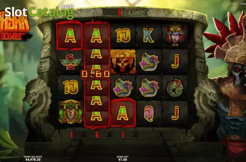 Οθόνη7. Mayan Stackways Κουλοχέρης