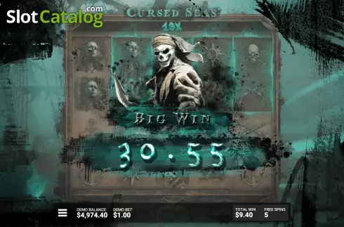 Οθόνη9. Cursed Seas (Hacksaw Gaming) Κουλοχέρης