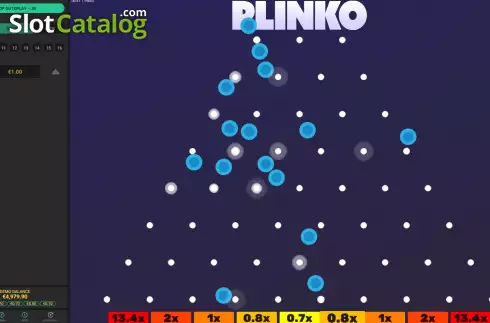 Οθόνη9. Plinko (Hacksaw Gaming) Κουλοχέρης