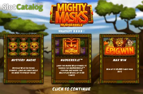 Οθόνη2. Mighty Masks Κουλοχέρης